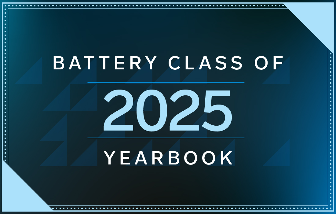 Battery Class of 2025 Yearbook cover
